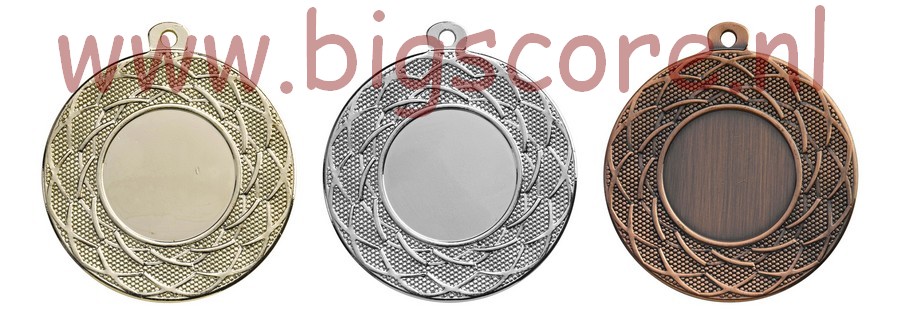 E 4001 Medaille G/Z/B Ø 50 mm compleet OP=OP!!